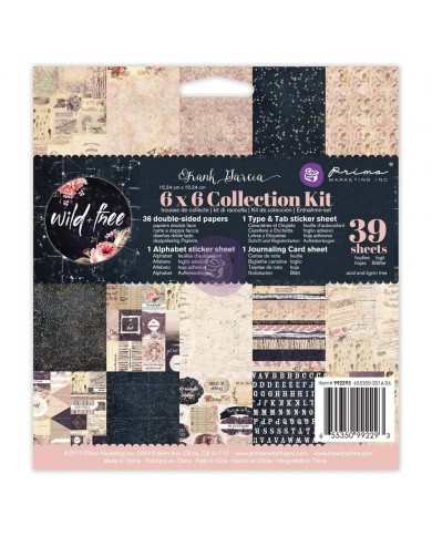 Colección WILD & FREE 15x15 cmts Prima Marketing