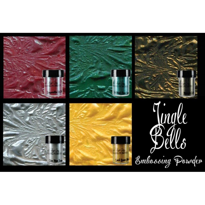 Polvos de embossing en set - Lindys - Jingle Bells EP Set