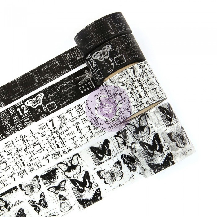 WASHI TAPE Prima marketing VINTAGE BW DECORATIVE TAPE