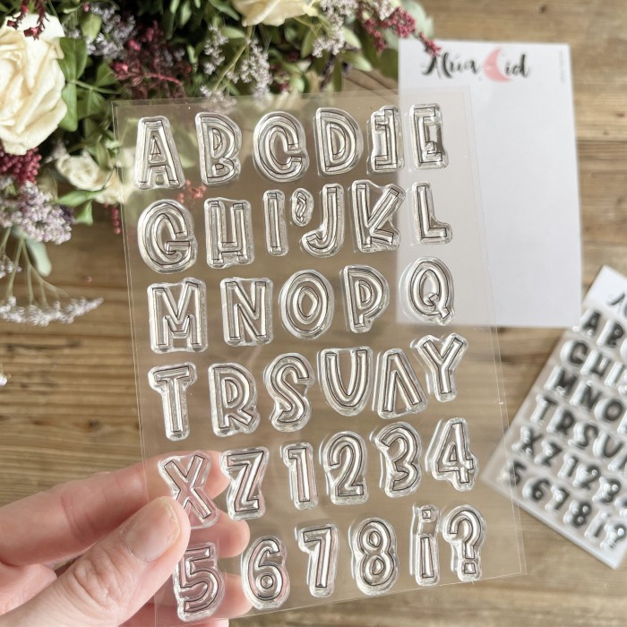 Set de sellos mini abc brady de Aluacid ACSSE205