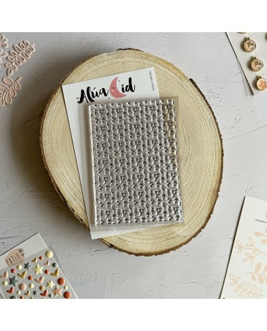 Sello Fondo floral de Patio