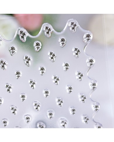 Sello Fondo margaritas de Patio