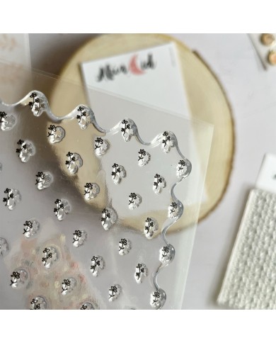 Sello Fondo margaritas de Patio