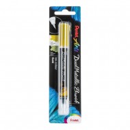 Pentel Dual Metallic Brush. Color Metallic Gold
