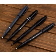 Pentel Arts Sign Pen W/Fiber Tip Variety Pack 4/Pkg