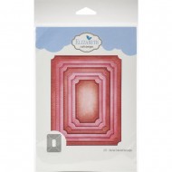 Troquel Elizabeth Craft - Stitched Indented Rectangle