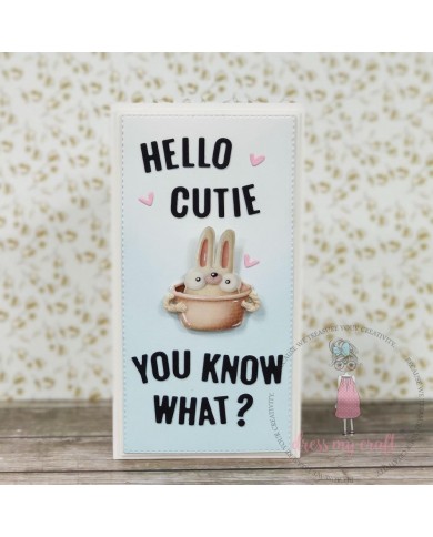 Troquel Dress My Craft -Mini Stitched Slimline