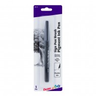 Pentel Arts Sign Pen Brush gray