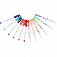 Zebra Mildliner Lettering Set 12/Pkg Assorted Colors & Styles
