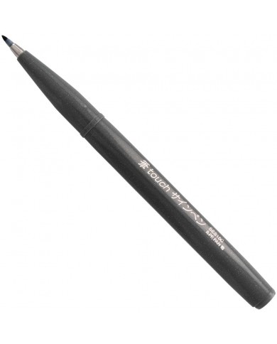 Pentel Arts Sign Pens With Brush Tip 3/Pkg