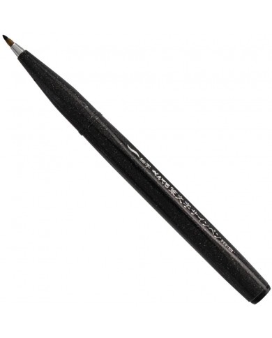 Pentel Arts Sign Pens With Brush Tip 3/Pkg
