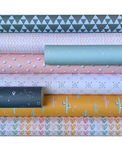 Bloc 12 papeles 12x12 doble cara enRuta DUNAON