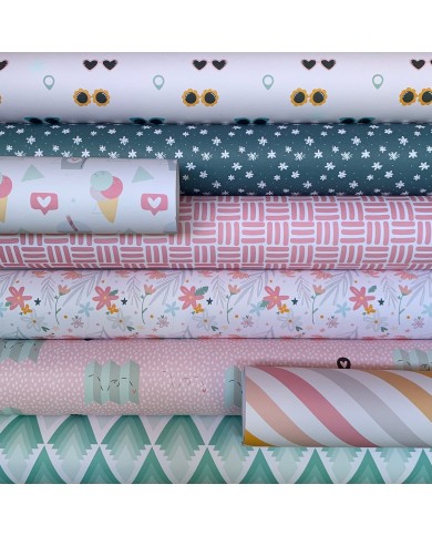 Bloc 12 papeles 12x12 doble cara enRuta DUNAON