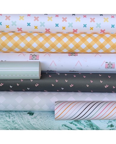 Bloc 12 papeles 12x12 doble cara enRuta DUNAON