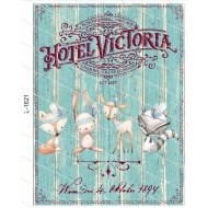 Lámina decoupage autodhesivas L1621