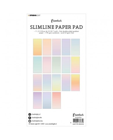 Studio Light Double-Sided Slimline Paper Pad 36/Pkg