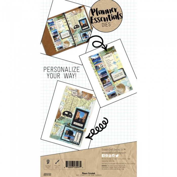 Troquel Elizabeth Craft - 1656 Planner Filmstrip