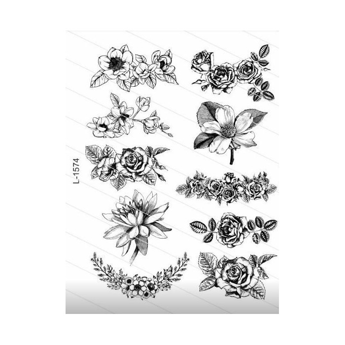 Lámina decoupage autodhesivas L1574