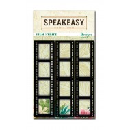 DIE CUTS imitación rollo negativo ACETATO* "Speak Easy" BAJDC05