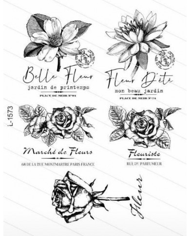 Lámina decoupage autodhesivas L1573