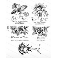 Lámina decoupage autodhesivas L1573