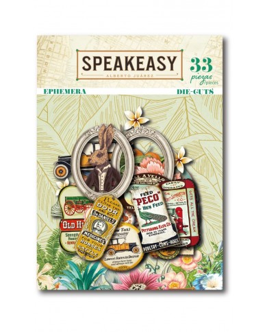 DIECUTS PAPEL* "Speak Easy" BAJDC04