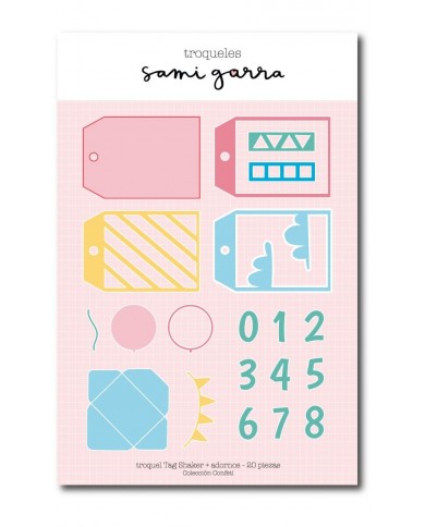 CONFETTI Die Tag ShackerSami Garra