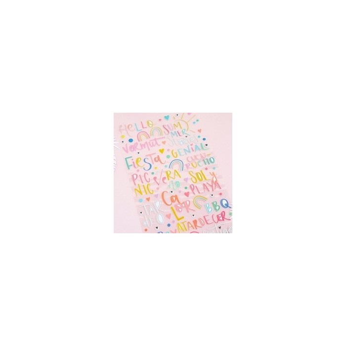Pegatinas frases puffy Summer Stories - MINTOPIA