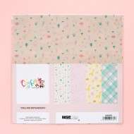 SET DE PAPELES VELLUM 12″X12″ «CONFETI» BY SAMI GARRA