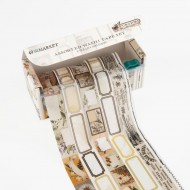 Washi Tape Set 6/Rollos 49 And Market Curators Assortment 35571