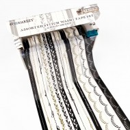 Washi Tape Stitch Set 12/Rollos 49 And Market Curators Assortment