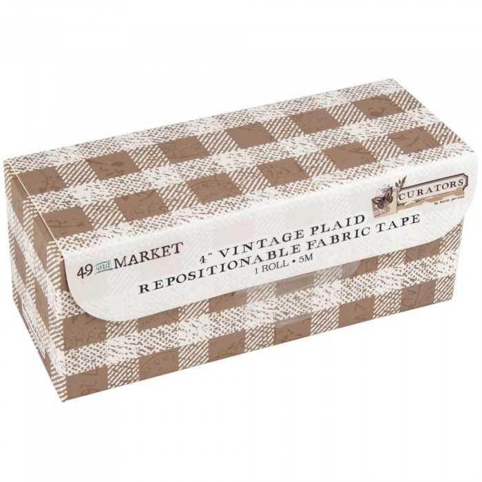 Cinta de tela reposicinable 49AndMarket Curators Vintage Plaid