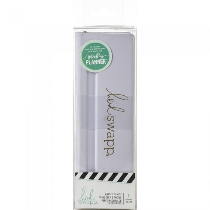 Perforadora 6 orificios Heidi Swapp Memory Planner 6-Hole Punch