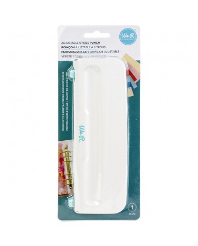 Perforadora de 6 orificios We R Memory Keepers 6 Hole Punch