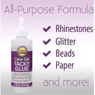 Pegamento TACKY GLUE CLEAR GEL 118ML (frasco invertido)