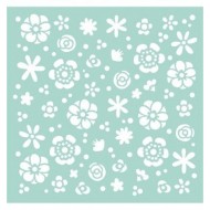 Stencil Johanna Rivero Flowers