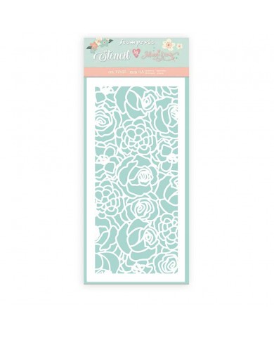 Stencil Circulo de Amor ROSAS Johanna Rivero