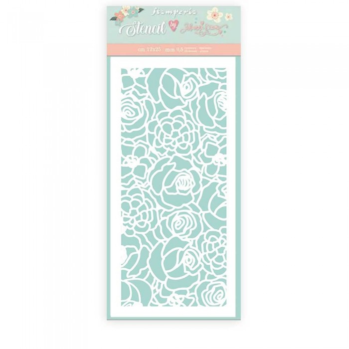 Stencil Circulo de Amor ROSAS Johanna Rivero