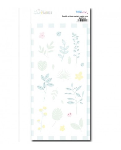 Troquel Ramas "FUN PARK"Adela The Mint Feather