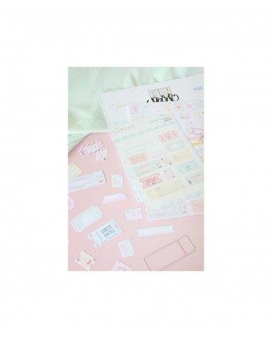 Troquel Tickets Recortables "FUN PARK"Adela The Mint Feather