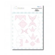 Troquel Origami 3D "FUN PARK"Adela The Mint Feather