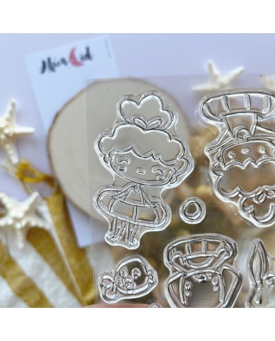 Set de sellos Días de Piscina Aluacid ACSSE209