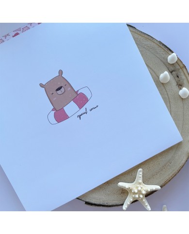 Bloc de 36 papeles Playa o piscina Aluacid