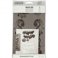 Moldes de Silicona REDESIGN DÉCOR MOULDS® 5″X8″ – Groenville Creat