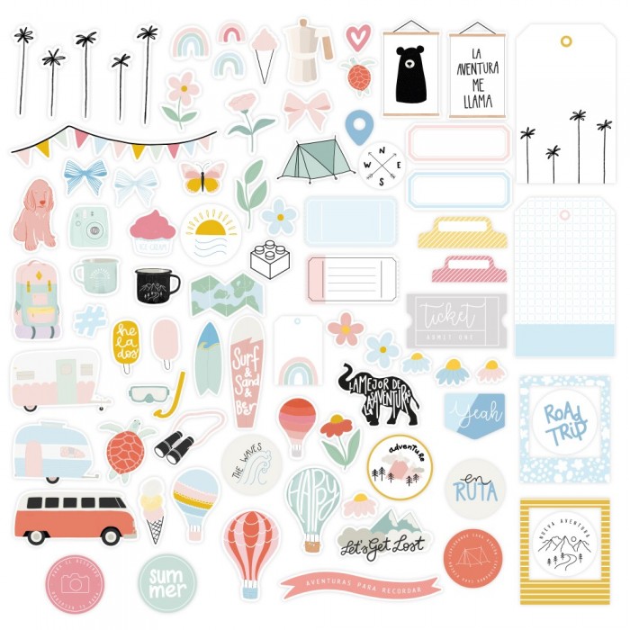 Die cuts Aventura En la naturaleza Mintopia