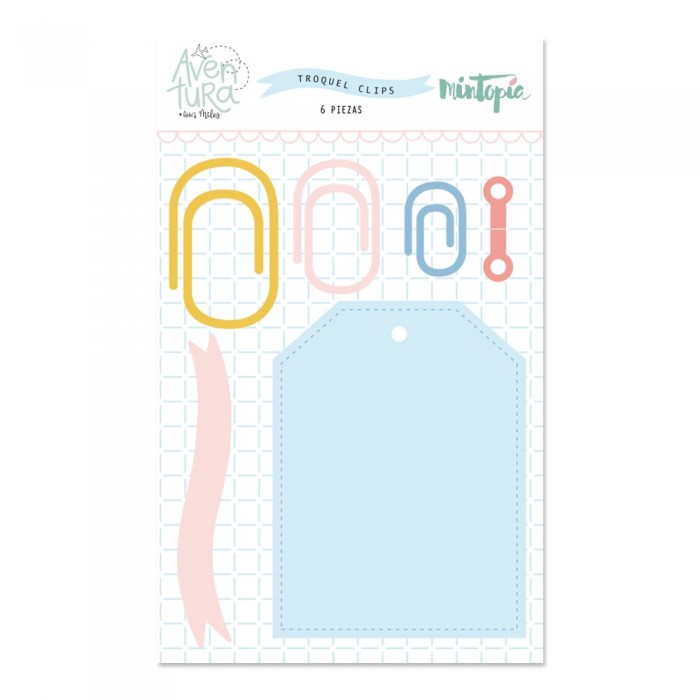 Troquel Clips Aventura Mintopia