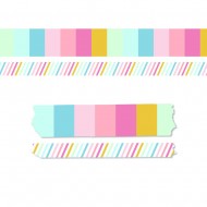 Set Washi Tape Rayas de colores Aventura Mintopia