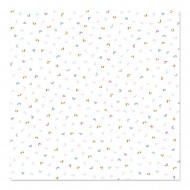 Vellum 12"x12" Corazones Foil Aventura Mintopía