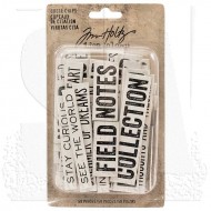 Tim Holtz Idea-ology: Quote Chips 648060