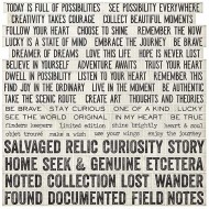 Tim Holtz Idea-ology: Quote Chips 648060